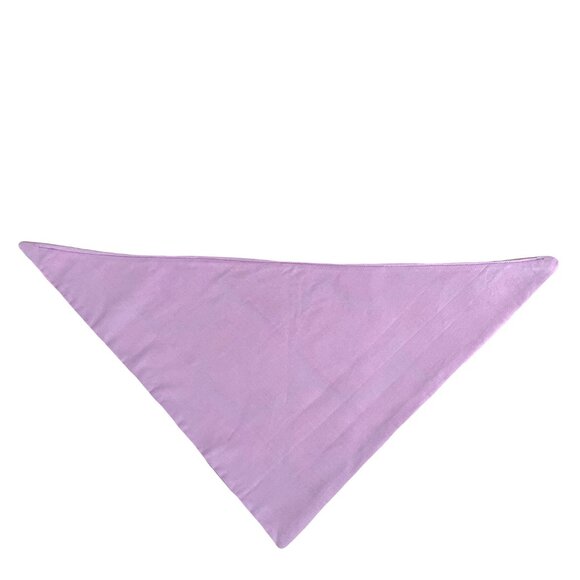 Handmade Double-Sided Cotton Purple Tie Dye Dog Bandana (Medium) - Picture 2 of 7